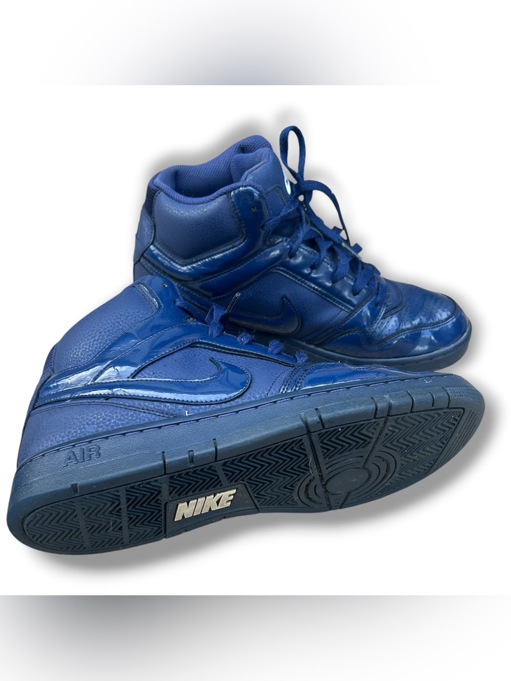 Nike Air Prestige III 3 High SI Midnight Navy Blue Men’s Size 10.5 2011 Vintage